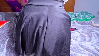 Mexican schoolgirl groped and screwed in her room by housemate. Hot amateur 4K clip! 🔥