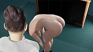 I made a principled BDSM caning animation short for fun