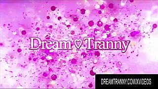 dream tranny, wanna see hot shemale blowjob action?