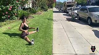 best workout ever, fit ava lee trying rome major's thick cock 😍