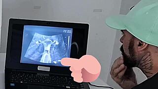 Hey, I took my wife for an ultrasound, but the gynecologist screws her instead!