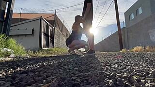 public pussy eating in car sex