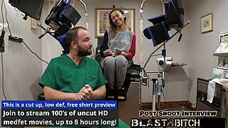 kalani luana sucks cock twice and gets pounded by her doctor in pov action.