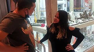 Paty Bumbum Hunts Monster Cock In Shopping Mall Bathroom For Intense Fuck