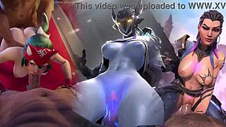 Apex Legends SFM Split Screen Compilation with Sound UHD 4K