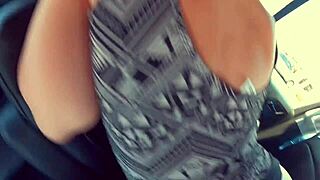 public pussy eating in car sex