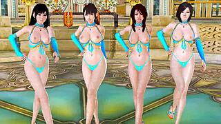 Hora De Antojar 1 - Miu Hinasaki, Sango Yuri Kozukata And Kim Jiyun