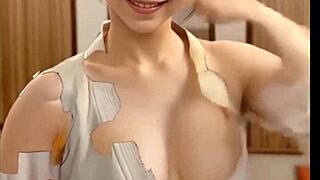 Female Warrior’s Costume Ripped Apart in Battle. What Now?