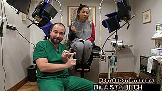 kalani luana sucks cock twice and gets pounded by her doctor in pov action.