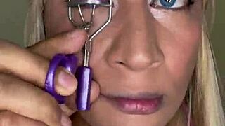 Just watch me doll up pretty for my viewers!