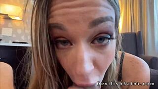 Rory Knox Sucks Mick Blue's Monster Cock POV