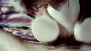 She Gave Me A Surprise With A Tanataly Doll Threesome - We Both Cum On Her