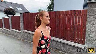 Hunt4k Red Riding Hood Sucks and Rides Big Cock POV