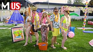 i can’t beleive this jerkaoke summertime orgy got me bent over. madison morgan n rosalyn sphinx r wild!