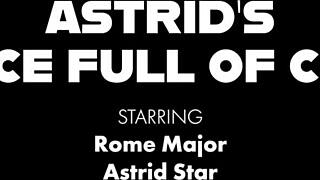 Coed Astrid Star Rides Rome Majors Monster Cock Like A Champ