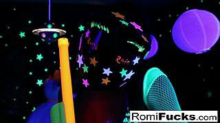 Romi Rain and Dani Engage in Lesbian Oral and Pussy Play