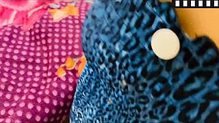 Chica with hairy pussy sucking dick and fucking well in homemade latina video