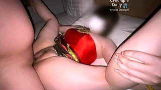 asian beauty with big tits gets clothes ripped in missionary action.