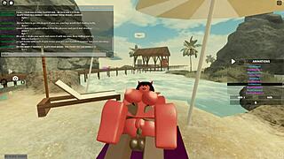 Roblox game used to promote porn website with big tits, anal and blowjob scenes