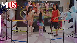 jerkaoke where whitney wright and leo vice fuck each other and play games