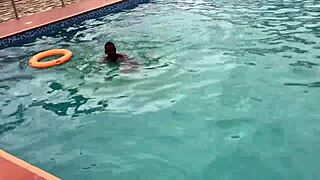 after pool fun, i fucked a curvy bbw for oiled cumshot.