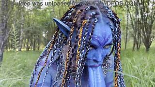 Ever Seen Avatar Monika Fox’s Huge Prolapse with Hard Dildo Anal in Nature?