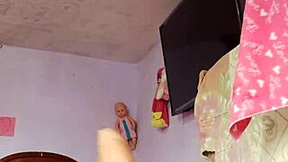 Rich Cumshot Alone In My Step Mother-In-Laws Room