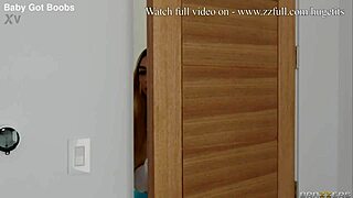 Tricked girlfriend watches roommate get dicked in dorm room