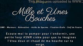 French ASMR Blowjob with Dirty Talk in Every Detail