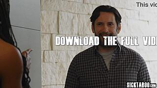 Damn! Petite black Nicole Kitt in hardcore revenge sex