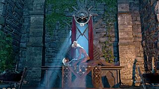 This BG3 naked playthrough features Minthara in a steamy sex scene without mods.