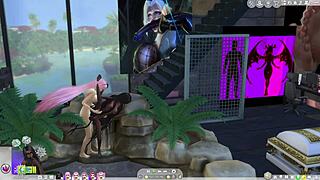 shemale futa, you into this wild bdsm sims 4 fun