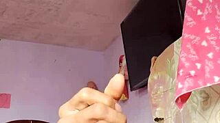 Rich Cumshot Alone In My Step Mother-In-Laws Room