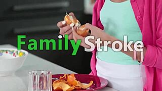 Silently Sucking Step Daddy’s Cock - Blonde Teen Deepthroats on Familystroke Net