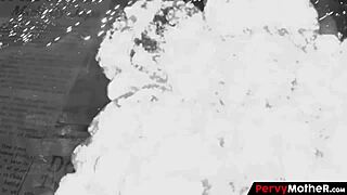 pervymother story of stepmom deepthroating stepson right after the chaos.