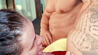 Dp com 2 machos, levei piroca no cu e na buceta ao mesmo tempo