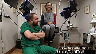 kalani luana sucks cock twice and gets pounded by her doctor in pov action.