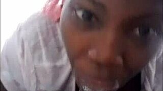 Slamming deep throat action with sloppy head and pussy farts for Mastermeat1.