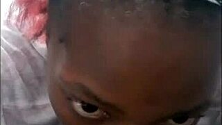 Slamming deep throat action with sloppy head and pussy farts for Mastermeat1.