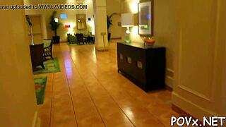 Our horny petite teen chick sucks and fucks a hard dick in POV hardcore action