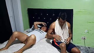 Mature Craves Stepson's Cock for Deepthroat Action Every Time!