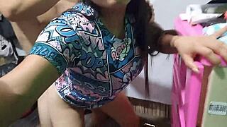 Madrastra Seduces Hijastro for Intense Bedroom Sex with Her Big Ass!