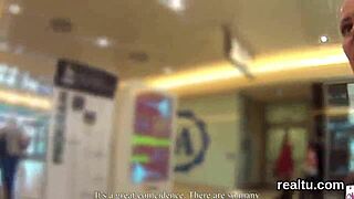 Adorable Czech Girl Teased In Supermarket And Rode In POV!