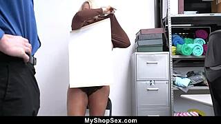 Blackmail to dominate leads to hardcore sex with the milf