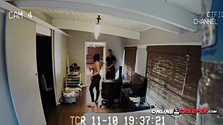 Blind Date Turns Rough Sex Recorded By Spycam!