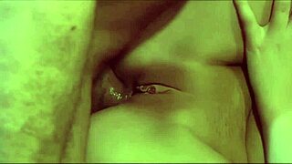 hannah deepthroats the tight cock and moans as he cums on her tits