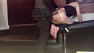 Faggot catches Marica drinking and drills her hard