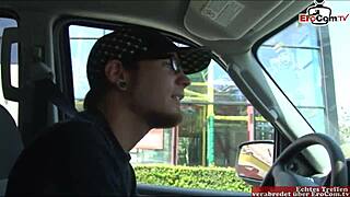 Yo, picked up a skinny Latina slut with small tits on the street!