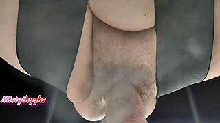 Man, this SSBBW gets slammed hardcore while riding like crazy!