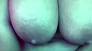 i'm using dildo on my big natural tits